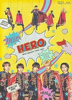 M!LK CD DVD まとめ売り 通常盤 初回限定盤 HERO M!LK CONCERT TOUR 2024 「HERO」【初回限定盤】(2Blu-ray+